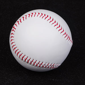 1pcs 6.3cm White Safety Kid Baseball Base Ball Practice Training PU Child Softball Balls Sport Team Game No Hand Sewing