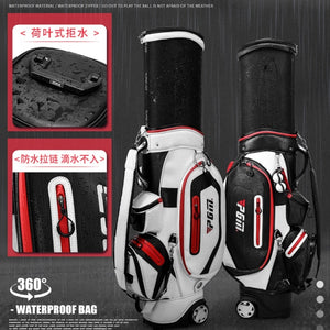 PGM Golf Men Sports Bag Standard Telescopic Wheel Bag Travel Multifunctional waterproof Aviation Thermostatic Bag/Password Lock