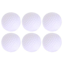 Load image into Gallery viewer, 6pcs Golf Practice Balls Plastic Hollow Out Sports White Round Golf Balls