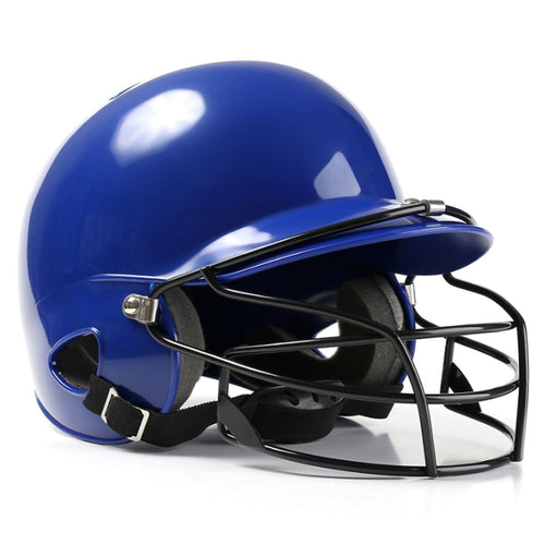 Baseball Helmet Hit Helmet Binaural Baseball Helmet Wear Mask Shield Head Protector Face Softball Fitness Body Fitness Equipme