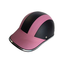 Load image into Gallery viewer, Baseball Cap Helmet Motorcycle Safety ABS+PU Protective Adjustable Universal Outdoor