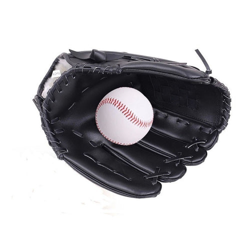 Outdoor Sports Brown Baseball Glove Softball Practice Equipment Size 10.5/11.5/12.5 Left Hand For Adult Man Woman Training