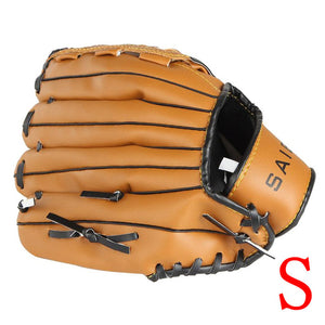 Top Sale Pu Leather Baseball Glove Left Hand 10.5/12.5 Inch Baseball Softball Training Gloves Guantes Beisbol drop shipping