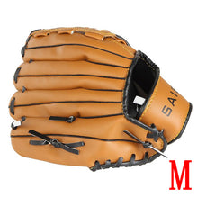 Load image into Gallery viewer, Top Sale Pu Leather Baseball Glove Left Hand 10.5/12.5 Inch Baseball Softball Training Gloves Guantes Beisbol drop shipping