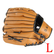 Load image into Gallery viewer, Top Sale Pu Leather Baseball Glove Left Hand 10.5/12.5 Inch Baseball Softball Training Gloves Guantes Beisbol drop shipping