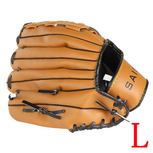 Top Sale Pu Leather Baseball Glove Left Hand 10.5/12.5 Inch Baseball Softball Training Gloves Guantes Beisbol drop shipping