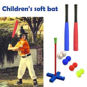 Super Safe Foam Baseball Bat With Baseball Toy Set For Children Age 3 To 5 Years Old For Kids Training Practice Youth Batting