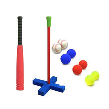 Load image into Gallery viewer, Super Safe Foam Baseball Bat With Baseball Toy Set For Children Age 3 To 5 Years Old For Kids Training Practice Youth Batting