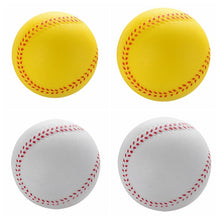 Load image into Gallery viewer, Children Baseball Base Practice Training Ball Foam Softball Student Soft Baseball PU Baseball 2 Color Diameter 7 / 7.5CM