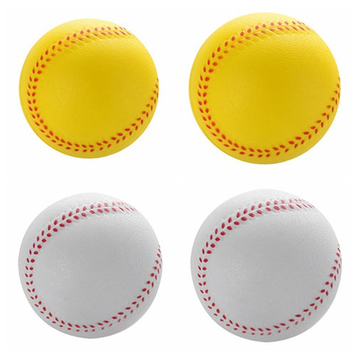 Children Baseball Base Practice Training Ball Foam Softball Student Soft Baseball PU Baseball 2 Color Diameter 7 / 7.5CM