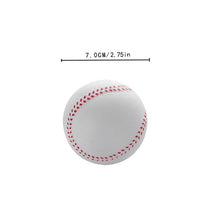 Load image into Gallery viewer, Children Baseball Base Practice Training Ball Foam Softball Student Soft Baseball PU Baseball 2 Color Diameter 7 / 7.5CM