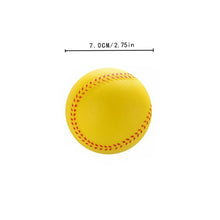 Load image into Gallery viewer, Children Baseball Base Practice Training Ball Foam Softball Student Soft Baseball PU Baseball 2 Color Diameter 7 / 7.5CM