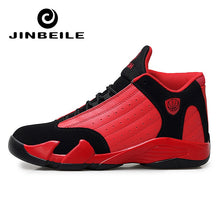 Load image into Gallery viewer, 2018 Winter Retro Men Basketball Shoes Red Black Toe Last Shot Thunder Wolf Athletic Outdoor Sport Sneakers Basketbol Ayakkabi