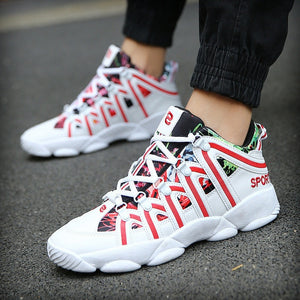 2019 New  Basketball Shoes for Men High Top Air Cushion Athletic Basketbol  Breathable Comfort Outdoor Sneakers YD195