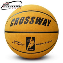 Load image into Gallery viewer, Basketbol 2019 Hot Selling Outdoor Indoor Size 7 Leather Basketball Ball ZK microfiber Training Competition home&amp;away Basketball