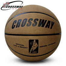 Load image into Gallery viewer, Basketbol 2019 Hot Selling Outdoor Indoor Size 7 Leather Basketball Ball ZK microfiber Training Competition home&amp;away Basketball
