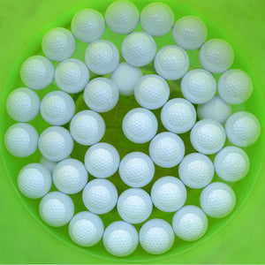 100 pieces Water range brand practice golf balls pro floating white light floating golf balls practice golf ball