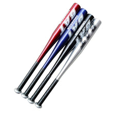 Load image into Gallery viewer, High Strenght Training Softball Baseball Bat Stick Aluminum Baseball Bat Hard Ball 20 inch Black Silvery Blue Red taco de basebo