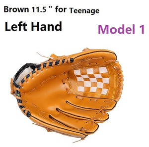 ZYMFOX Baseball Glove Catcher Gloves Softball Right Hand Gloves Exercise Equipment Sport Training Accessories Left/Right Hand