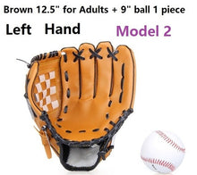 Load image into Gallery viewer, ZYMFOX Baseball Glove Catcher Gloves Softball Right Hand Gloves Exercise Equipment Sport Training Accessories Left/Right Hand