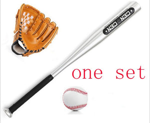 1 Set Healthy Sport Soft Baseball Bat Glove and Ball Set for Kids 25'' Softball Glove For Children Educational Sports Child Gift