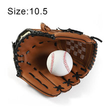 Load image into Gallery viewer, Baseball Gloves New Portable Dark Brown Durable Men Softball Baseball Glove Sports Player Preferred 12.5/11.5/10.5 inch