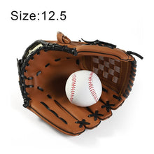 Load image into Gallery viewer, Baseball Gloves New Portable Dark Brown Durable Men Softball Baseball Glove Sports Player Preferred 12.5/11.5/10.5 inch