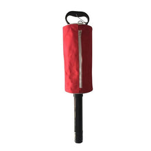 Load image into Gallery viewer, Black Zipper Golf Ball Pick Up Retriever Shag Bag Hold Up To 70 Balls Easy To Pick Up The Ball