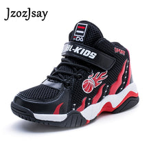 Load image into Gallery viewer, 2018 New High Quality Sports Boy Basketball Shoes Cheap Kids Anti-Slip Sneakers Training Shoes Boys Basketbol Ayakkabi