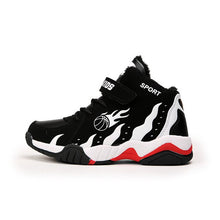 Load image into Gallery viewer, 2018 New High Quality Sports Boy Basketball Shoes Cheap Kids Anti-Slip Sneakers Training Shoes Boys Basketbol Ayakkabi