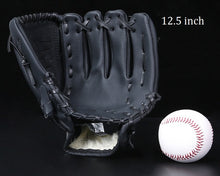 Load image into Gallery viewer, PVC leather bluebrownblack 10.5&quot;/11.5&quot;/12.5&quot; Softballs Outdoor Team Sports baseball gloves for men women kids Practice Equipment