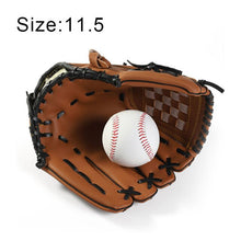 Load image into Gallery viewer, New Portable Baseball Gloves Dark Brown Durable Men Softball Baseball Glove Sports Player Preferred 12.5/11.5/10.5 inch