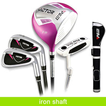 Load image into Gallery viewer, Golf Clubs 12pcs Complete Sets iron Carbon Shaft Ball Rod Sports Training  Club Set Driver Fairway Putter Bag