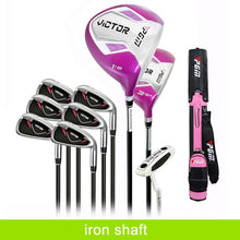 Load image into Gallery viewer, Golf Clubs 12pcs Complete Sets iron Carbon Shaft Ball Rod Sports Training  Club Set Driver Fairway Putter Bag