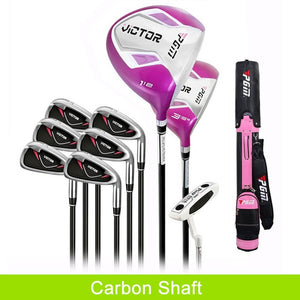 Golf Clubs 12pcs Complete Sets iron Carbon Shaft Ball Rod Sports Training  Club Set Driver Fairway Putter Bag