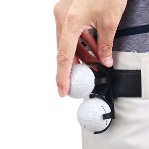 2018 1pcs Hot Sale Durable Golf Ball Holder Clip Prop Golfing Sporting Training Accessory Plastic Black 2018 Newest