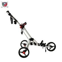 Load image into Gallery viewer, Playeagle 3wheels golf trolley foldable design bag carrier