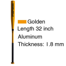 Load image into Gallery viewer, Winmax Aluminium 32 Inch 81 cm Thickness 1.8/2mm Training Aluminum Alloy Softball Baseball Bat Of The Bit Softball beisbol bat