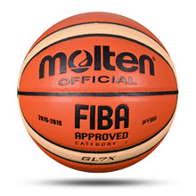 Load image into Gallery viewer, 2019 Professional Basketball Ball Size 7 PU with Free Gift Children Training Sports Inflatable Basketball baloncesto basketbol