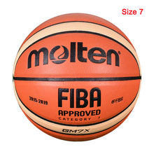 Load image into Gallery viewer, 2019 Professional Basketball Ball Size 7 PU with Free Gift Children Training Sports Inflatable Basketball baloncesto basketbol