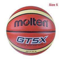 Load image into Gallery viewer, Original Molten Basketball Ball High Quality Official Size7/6/5 Outdoor Indoor Inflatable Basketball basketbol topu