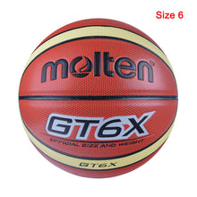 Load image into Gallery viewer, Original Molten Basketball Ball High Quality Official Size7/6/5 Outdoor Indoor Inflatable Basketball basketbol topu