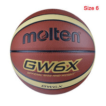 Load image into Gallery viewer, Original Molten Basketball Ball High Quality Official Size7/6/5 Outdoor Indoor Inflatable Basketball basketbol topu