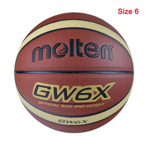 Original Molten Basketball Ball High Quality Official Size7/6/5 Outdoor Indoor Inflatable Basketball basketbol topu