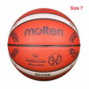 Original Molten Basketball Ball High Quality Official Size7/6/5 Outdoor Indoor Inflatable Basketball basketbol topu