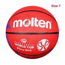 Load image into Gallery viewer, Original Molten Basketball Ball High Quality Official Size7/6/5 Outdoor Indoor Inflatable Basketball basketbol topu