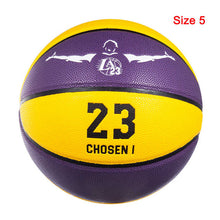 Load image into Gallery viewer, 2019 Professional Basketball Ball PU Material Size 7/6/5 Ball Child Training Outdoor Indoor Inflatable Basketball basketbol topu