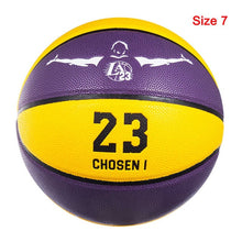 Load image into Gallery viewer, 2019 Professional Basketball Ball PU Material Size 7/6/5 Ball Child Training Outdoor Indoor Inflatable Basketball basketbol topu