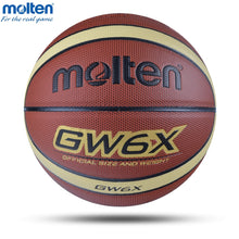 Load image into Gallery viewer, Original Molten Basketball Ball High Quality Official Size7/6/5 Outdoor Indoor Inflatable Basketball basketbol topu