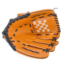 Load image into Gallery viewer, New Portable Brown Baseball Glove Softball Practice Equipment Size 10.5/11.5/12.5 Left Hand for Adult Man Woman Training